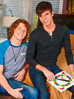 Cute boys Max Flint and Christian Collins fucking